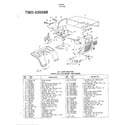 MTD 33938B 42" lawn tractor page 2 diagram
