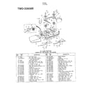 MTD 33938B 42" lawn tractor page 8 diagram