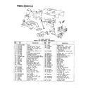 MTD 33942A 42" lawn tractor page 2 diagram