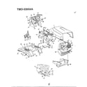 MTD 33954A 46" 18hp lawn tractor page 2 diagram