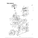 MTD 33954A 46" 18hp lawn tractor page 4 diagram