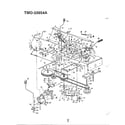 MTD 33954A 46" 18hp lawn tractor page 6 diagram