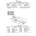 MTD 33957A 42" lawn tractor diagram