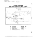 Homelite 34551 wiring-8hp/11hp electric diagram