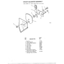 Murray 37040 height adjuster assembly diagram