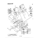 MTD 3731505 rotary mower diagram