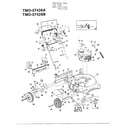 MTD 37426A 3.5hp 22" rotary mower diagram