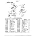 MTD 37448A 3.5 hp 21"/transmission diagram