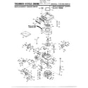 MTD 37448A engine-4cycle-tecumseh diagram