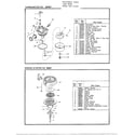 MTD 37448A carburetor/rewind starter diagram