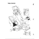 MTD 3748103 21" rotary mower diagram