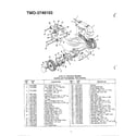MTD 3748103 21" rotary mower page 3 diagram