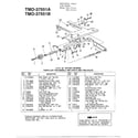 MTD 37551B 3.5hp 22" rotary mower diagram