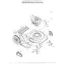 Murray 37553 mower housing diagram
