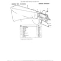 Murray 37553 grass bagger diagram