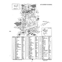 Murray 46300X5B 46" mower housing diagram