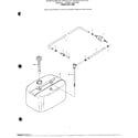 Mercury 52179E outboard motor/fuel tank and line page 2 diagram