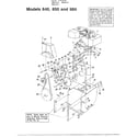 MTD 960 snow thrower page 3 diagram