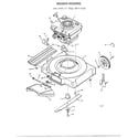 Murray 9-22263 20"/22" mower housing diagram