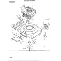 Murray 9-22263X9 20"/22" mower housing diagram