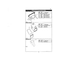 Noma E2155-000 handle panel/bagger/mulching plug diagram