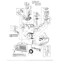 Campbell Hausfeld VT612600 air compressor diagram