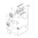 Whirlpool ED2CHQXKQ06 icemaker parts diagram