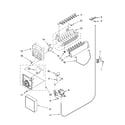 Whirlpool ED5LHEXTD00 icemaker parts, optional parts (not included) diagram