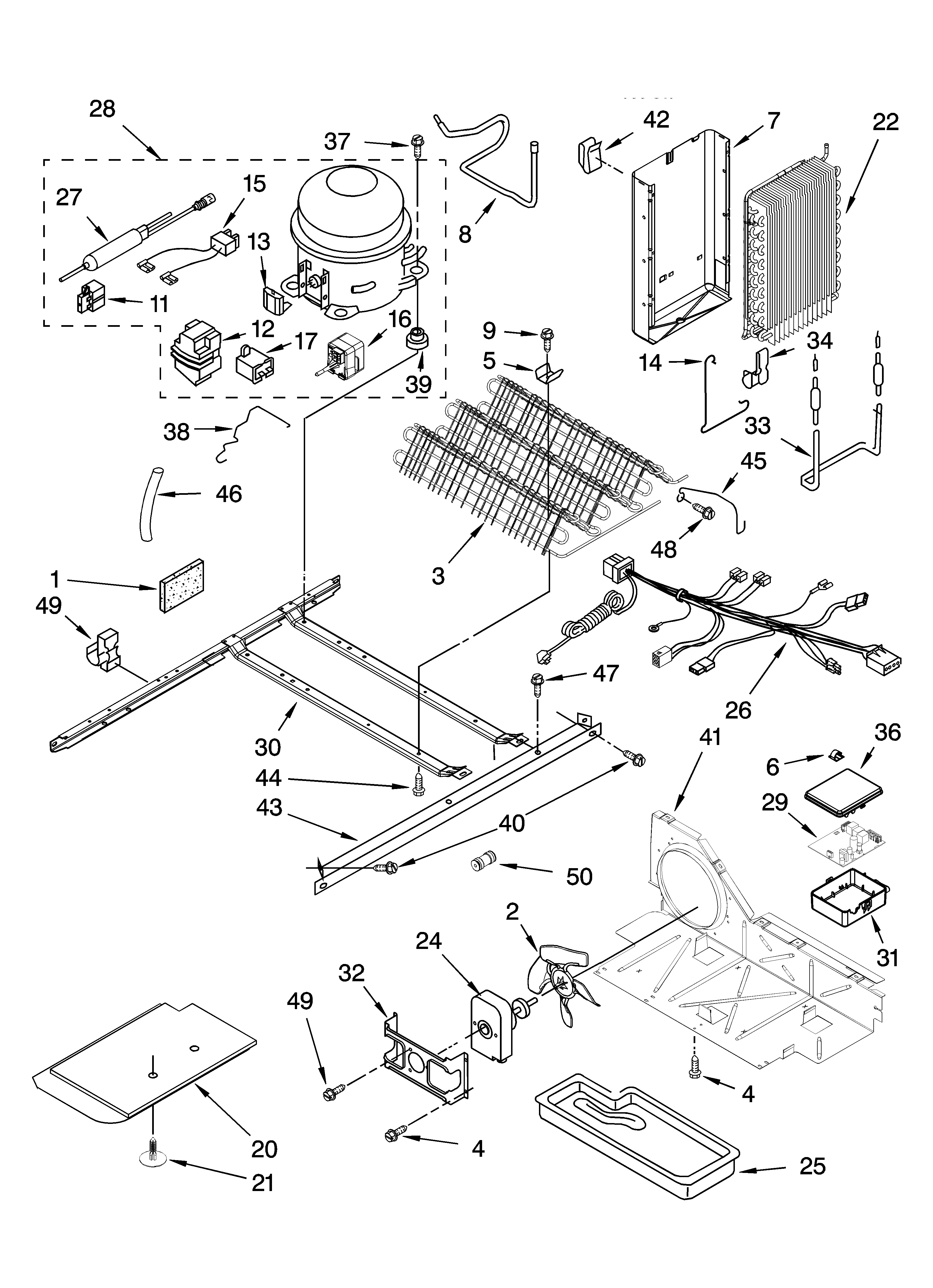 Whirlpool GS2SHAXSS02 unit parts diagram