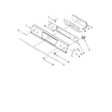 Whirlpool GY398LXPS03 control panel parts diagram