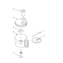 KitchenAid KFP715BW0 attachment parts diagram