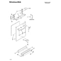 KitchenAid KUDU03STSS0 door and panel parts diagram