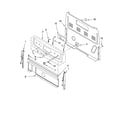 Whirlpool RF362LXTT1 control panel parts diagram