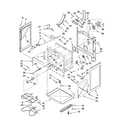 Whirlpool RF367LXSQ3 chassis parts diagram