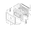 Whirlpool RF367LXSQ3 door parts, optional parts diagram