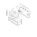 Whirlpool RF462LXSB3 control panel parts diagram