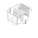 Whirlpool RF462LXSB3 door parts, optional parts diagram