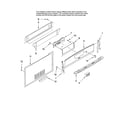 Amana AGR5725RDQ16 control panel parts diagram