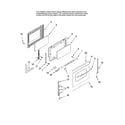 Amana AGR5725RDQ16 door parts diagram
