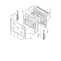 Whirlpool RF265LXTY1 door parts, optional parts diagram