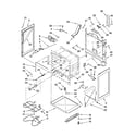 Whirlpool RF362LXTS2 chassis parts diagram