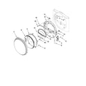 Whirlpool YWED8300SB0 door parts, optional parts (not included) diagram