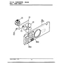 Jenn-Air W256W blower motor/cooling (w256) (w256) diagram