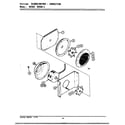 Jenn-Air W256W blower motor/convection (w256b&bc) (w256b) (w256b-c) diagram