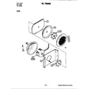 Jenn-Air W256W blower motor/cooling (w256w) (w256w) diagram