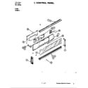 Jenn-Air W198W control panel (w198w-c) (w198w-c) diagram
