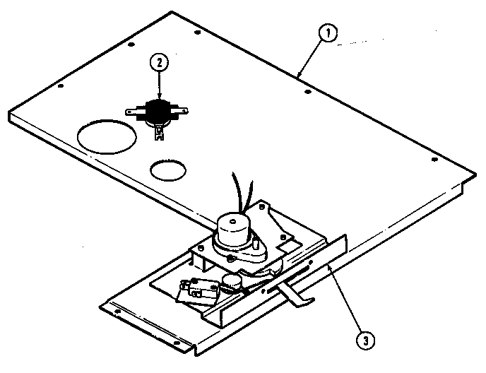 Jenn-Air D156W internal controls (d156b & d156w) (d156b) (d156w) diagram
