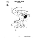 Jenn-Air S166 blower motor (convection) diagram