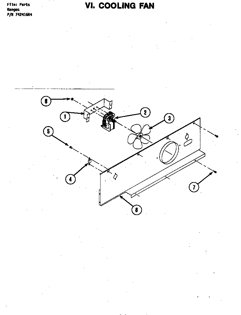 Jenn-Air S160-C cooling fan (s160-c) (s160-c) diagram