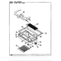 Jenn-Air CG106S top assembly diagram